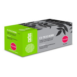 -/ Картридж лазерный Cactus CS-TK5240BK TK-5240BK черный (4000стр.) для Kyocera Ecosys M5526cdn/M5526cd