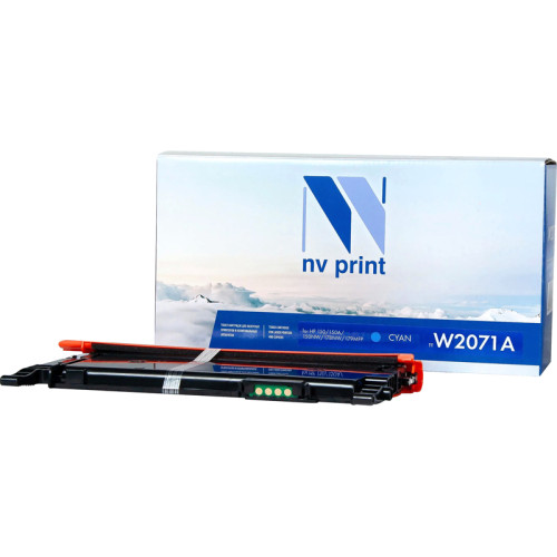 -/ Тонер-картридж NVP NV-W2071A Cyan для HP 150/150A/150NW/178NW/179MFP (700k)