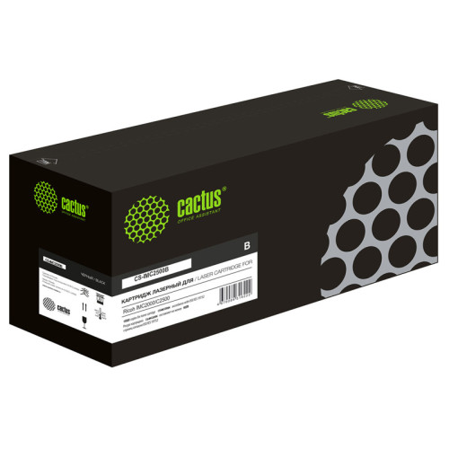 -/ Картридж лазерный Cactus CS-IMC2500K Black (16500стр.) для Ricoh  IMC2000/C2500