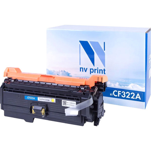 -/ Тонер-картридж NVP NV-CF322A Yellow для HP Color LaserJet M680dn/ M680f/ M680z (16500k)