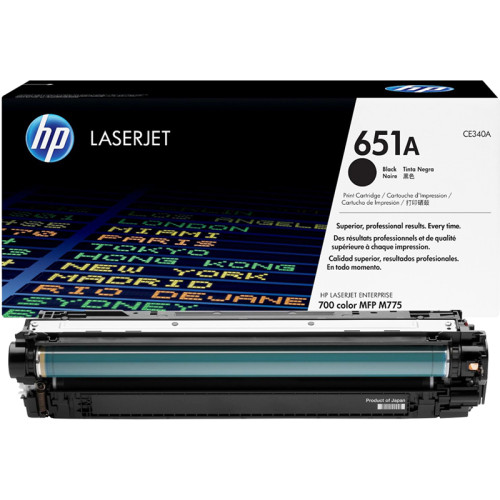 Тонер-картридж/ HP 651A Black LaserJet Print Cartridge