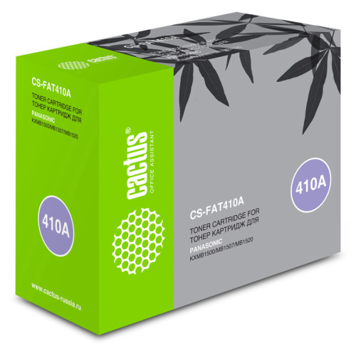 -/ Картридж лазерный Cactus CS-FAT410A KX-FAT410A7 черный (2500стр.) для Panasonic MB1500/MB1507/MB1520