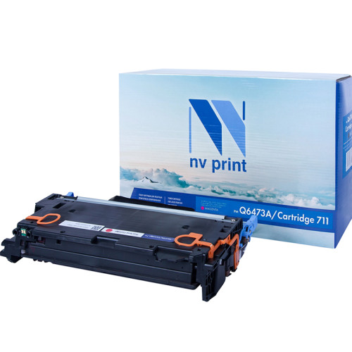 -/ Тонер-картридж NVP NV-Q6473A/NV-711 Magenta универсальные для HP/Canon Color LaserJet 3600/ 3600dn/ 3600n/ LBP 5300 i-Sensys/ 5360/ MF 8450/ 9130/ 9170/ 9220/ 9220Cdn/ 9280/ 9280Cdn (4000k)