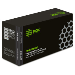 -/ Картридж лазерный Cactus CS-SP150HE 408010 черный (1500стр.) для Ricoh Aficio SP 150/SP 150SU