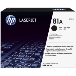 HP 81A Black LaserJet Toner Cartridge