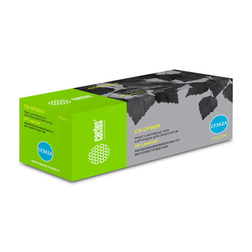 -/ Картридж лазерный Cactus CS-CF362X CF362X желтый (9500стр.) для HP CLJ M552dn/M553dn
