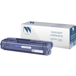 -/ Тонер-картридж NVP NV-C4092A/NV-EP-22 универсальные для HP/Canon LaserJet 1100 / 1100a/ 1100a AiO/ 1100axi AiO/ 1100SE/ 1100Xi/ 3200/ 3200M/ 3200SE/ 3220/ LBP-1120/ LBP-800/ LBP-810 (2500k)