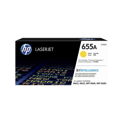 Тонер-картридж/ HP 655A Yellow Original LaserJet Toner Cartridge