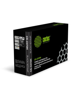 -/ Картридж лазерный Cactus CS-C070H 070H черный (10200стр.) для Canon i-SENSYS LBP243/LBP246/MF461/MF463/MF465