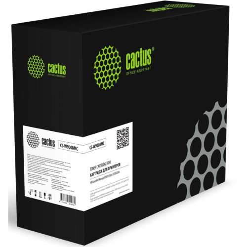 Тонер-картридж Cactus CS-W9008MC черный, 23000 стр., для HP LaserJet Managed E50145dn /E52645dn