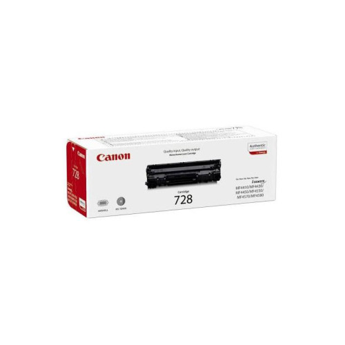 Тонер-картридж Canon 728 черный, 2100 стр., для Canon MF4410/4430/4450/4550/4570/4580