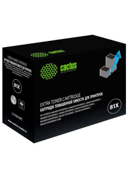 Тонер-картридж Cactus CS-CF281X-MPS черный, 30000 стр., для HP LaserJet Enterprise M630/M605dn/M606dn/M605x