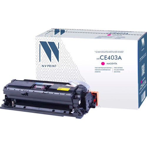 -/ Тонер-картридж NVP NV-CE403A Magenta для HP Color LaserJet 500 M575dn/ 500 M575f/ M575c/ 500 M551dn/ 500 M551n/ 500 M551xh/ 500 M570dn/ 500 M570dw (6000k) -/ Тонер-картридж NVP NV-CE403A Magenta для HP Color LaserJet 500 M575dn/ 500 M575f/ M575c/ 500 M551dn/ 500 M551n/ 500 M551xh/ 500 M570dn/ 500 M570dw (6000k)