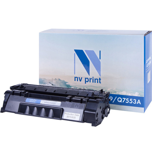 -/ Тонер-картридж NVP NV-Q5949A/Q7553A для HP LaserJet 1320/ 1320N/ 1160/ 1320NW/ 1320TN/ 3390/ 3392/ M2727nf/ M2727nfs/ P2014. P2015/ P2015dn/ P2015n/ P2015x (3000k)