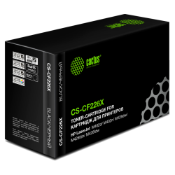 -/ Картридж лазерный Cactus CS-CF226X CF226X черный (9000стр.) для HP LJ M402d/M402n/M426dw/M426fdn/M42