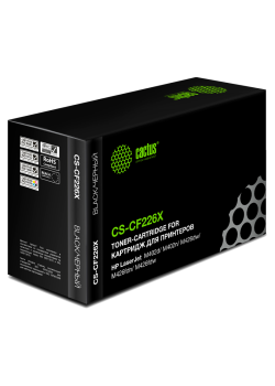 -/ Картридж лазерный Cactus CS-CF226X CF226X черный (9000стр.) для HP LJ M402d/M402n/M426dw/M426fdn/M42