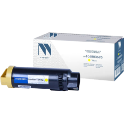 -/ Тонер-картридж NVP NV-106R03695 Yellow для Xerox Phaser 6510/WorkCentre 6515 (4300k)