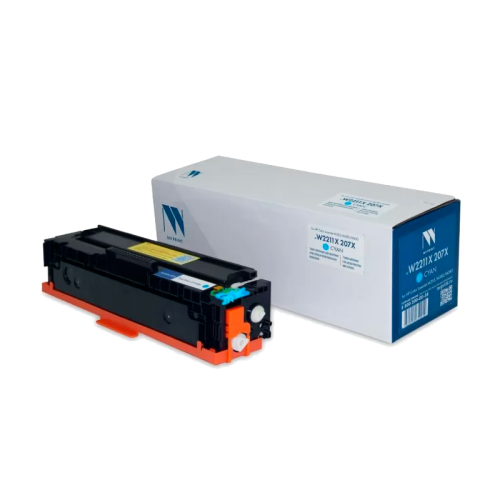 -/ Тонер-картридж NVP NV-W2211X 207X Cyan до версии fw20220729