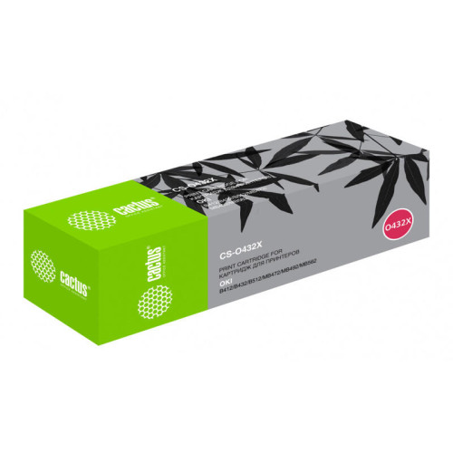 -/ Картридж лазерный Cactus CS-O432X 45807120 черный (7000стр.) для Oki B432/MB492
