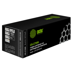 -/ Картридж лазерный Cactus CS-C725S 725 черный (1600стр.) для Canon i-Sensys 6000/6000b