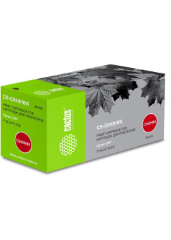 -/ Картридж лазерный Cactus CS-C040HBK 040 H BK черный (12500стр.) для Canon LBP 710CX/712CX