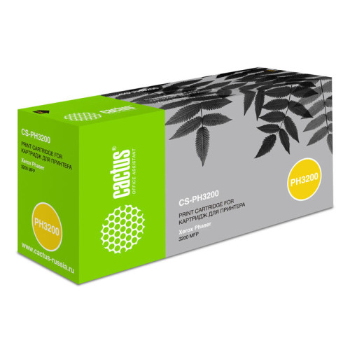 -/ Картридж лазерный Cactus CS-PH3200 113R00730 черный (3000стр.) для Xerox Phaser 3200/3200mfp/3200mfp