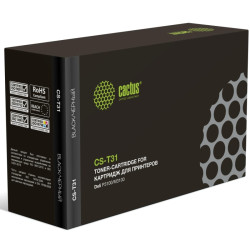 -/ Картридж лазерный Cactus CS-T31 T31 черный (3500стр.) для Deli P3100/M3100