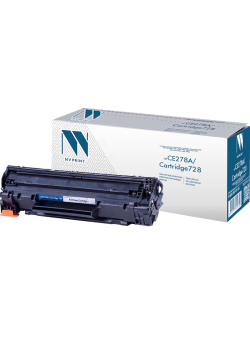 -/ Тонер-картридж NVP NV-CE278A/NV-728 универсальные для HP/Canon LaserJet Pro P1566/ P1606dn/ M1536dnf/ i-Sensys 4410/ 4430/ 4450/ 4550/ 4550d/ 4570/ 4570dn/ 4580/ 4580dn/ 4730/ 4750/ 4780w/ 4870/ 4870dn/ 4890/ 4890dw (2100k)