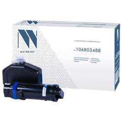 -/ Тонер-картридж NVP NV-106R03488 Black для Xerox Phaser 6510/WorkCentre 6515 (5500k)