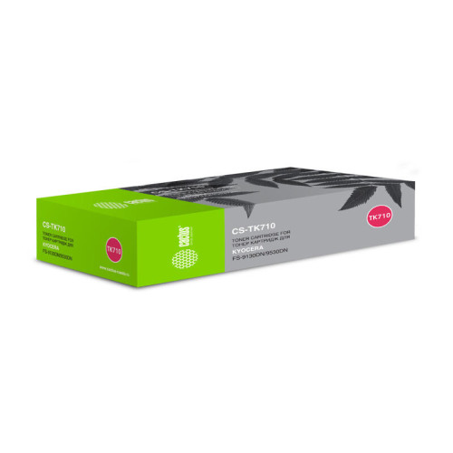 -/ Картридж лазерный Cactus CS-TK710 TK-710 черный (40000стр.) для Kyocera Mita FS 9130/9130DN/ 9530