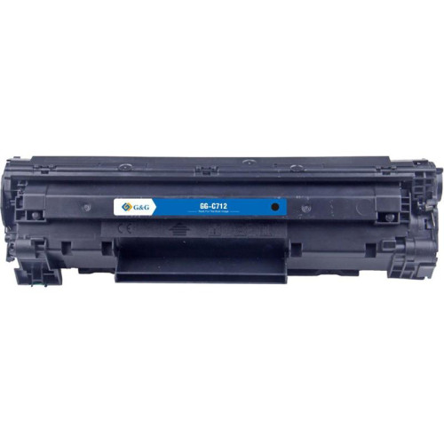 Тонер-картридж G&G GG-C712 черный, 1500 стр., для Canon LBP-3010/3100
