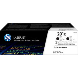 Тонер-картридж набор из 2 шт/ HP 201X 2-pack High Yield Black Original LaserJet Toner Cartridges (CF400XD)