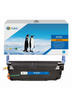 Тонер-картридж G&G GG-C9731A C9731A голубой, 12000 стр., для HP Color LaserJet 5500/5500n/5500dn/5500hdn/5500dtn/5550/5550n/5550dtn/5550hdn