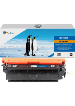 Тонер-картридж G&G GG-CF360X черный, 12500 стр., для HP Color LaserJet M553N/M553DN/M553X/M577C/M577Z/M577F/M577DN