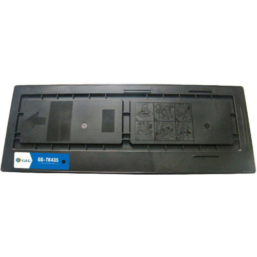 Тонер-картридж G&G GG-TK435 черный, 15000 стр., для Kyocera Mita TASKalfa 180/181/220/221