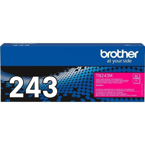 Тонер-картридж Brother TN243M пурпурный, 1000 стр., для Brother DCP-9010 HL-3040/3050/3070 MFC-9010/9120/9320 Тонер-картридж Brother TN243M пурпурный, 1000 стр., для Brother DCP-9010 HL-3040/3050/3070 MFC-9010/9120/9320