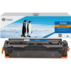 Тонер-картридж G&G GG-CF411A голубой, 2300 стр., для HP LaserJet M452DW/DN/NW M477FDW/M477FDN/M477FNW