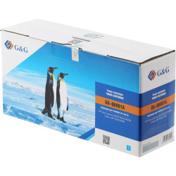 Тонер-картридж G&G GG-Q6001A голубой, 2000 стр., для HP Color LaserJet 1600/2600/2605N/LBP 5000/5100