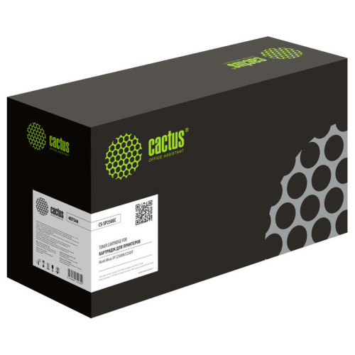 -/ Картридж лазерный Cactus CS-SP250EC 407544 голубой (1600стр.) для Ricoh Aficio SP C261SFNw
