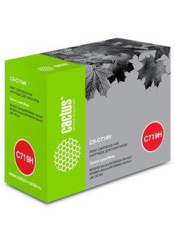 -/ Картридж лазерный Cactus CS-C719H 719H черный (6400стр.) для Canon MF5840dni-Sensys/MF5880dni; LBP63