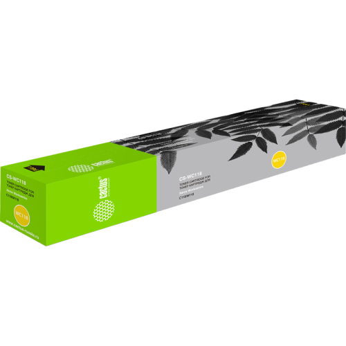 -/ Картридж лазерный Cactus CS-WC118 006R01179 черный (11000стр.) для Xerox WorkCentre C118/M118