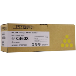 Print Cartridge Yellow SP C360X (9K)