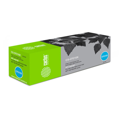 -/ Картридж лазерный Cactus CS-CF210X CF210X черный (2400стр.) для HP LJ Pro M251/M276