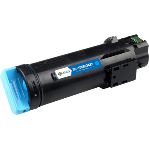 Картридж лазерный G&G GG-106R03485 106R03477/106R03485 голубой (2400стр.) для Xerox Phaser 6510DN/WC 6515DN