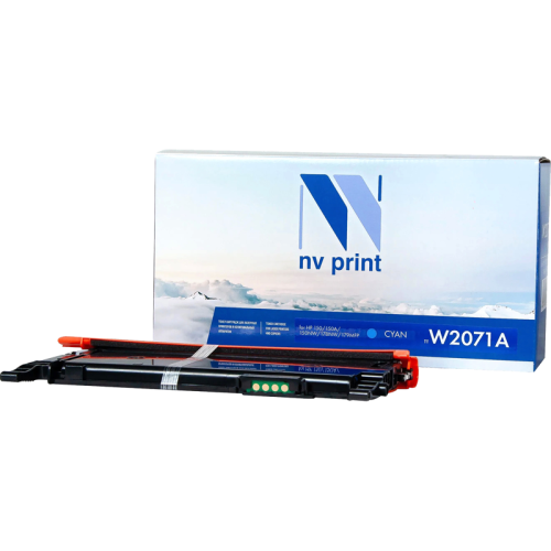 -/ Тонер-картридж NVP NV-W2071A Cyan для HP 150/150A/150NW/178NW/179MFP (700k)