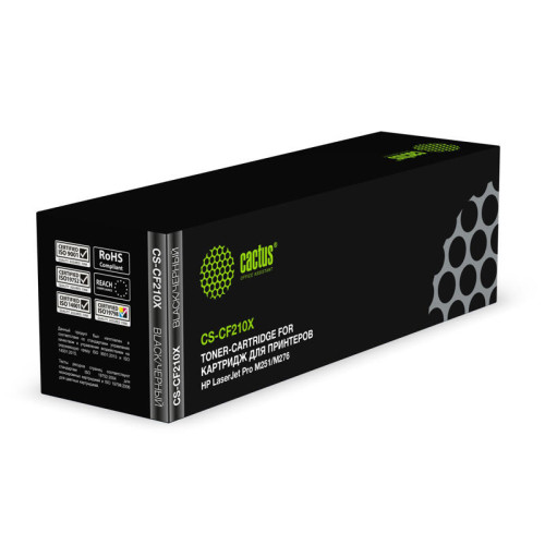 -/ Картридж лазерный Cactus CS-CF210X CF210X черный (2400стр.) для HP LJ Pro M251/M276