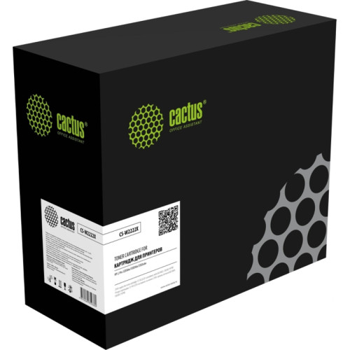 Картридж лазерный Cactus CS-W2222X 222X желтый (2500стр.) для HP LJ Pro 3203dw/3303fdn/3303sdw с чипом
