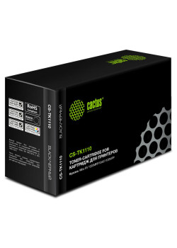 -/ Картридж лазерный Cactus CS-TK1110 TK-1110 черный (2500стр.) для Kyocera FS 1020MFP/1040/1120MFP