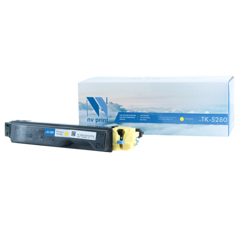 -/ Тонер-картридж NVP NV-TK-5280 Yellow для Kyocera Ecosys P6235cdn/M6235cidn/M6635cidn (11000k)
