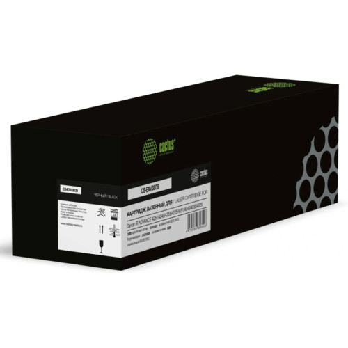Картридж лазерный Cactus CS-EXV38/39 C-EXV38/39 черный (30200стр.) для Canon iR ADVANCE 4251/4245/4235/4225/4051/4045/4035/4025 с чипом